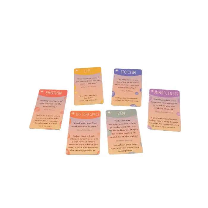 Cartes de méditation pleine conscience, 100 cartes pour l'auto-guérison et le soulagement du stress, cartes de méditation apaisantes émotionnellement, jeu de société pour la relaxation et le soulageme