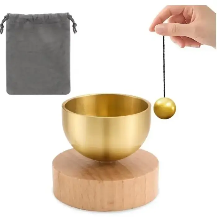 Ensemble de bols chantants portables