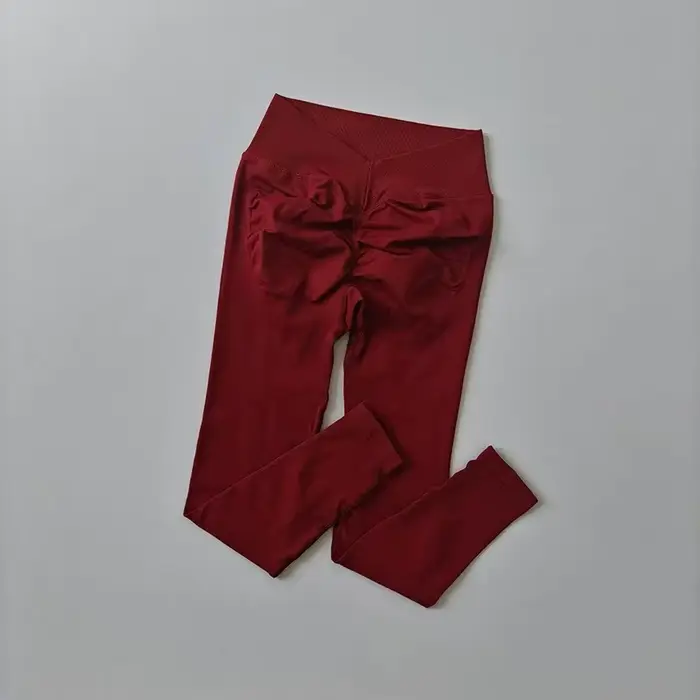 Pantalon de Yoga taille haute, Sexy, bout de pêche, sans couture, sport, Fitness, levage des fesses,