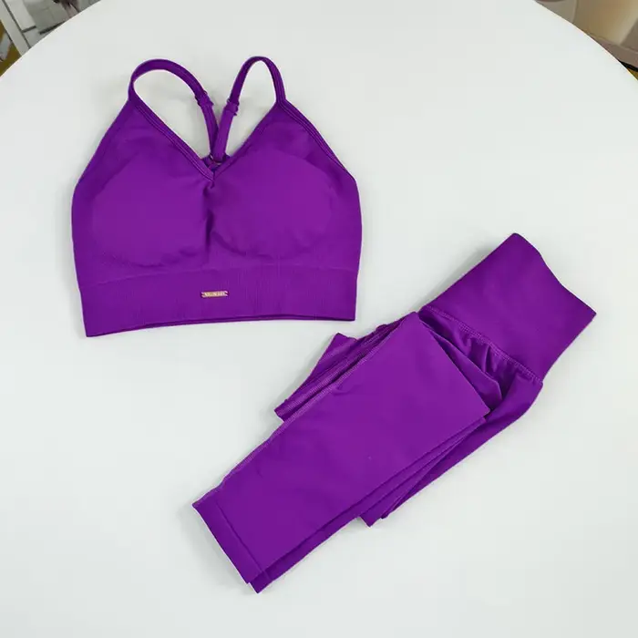 Ensemble de yoga sans couture pour femmes