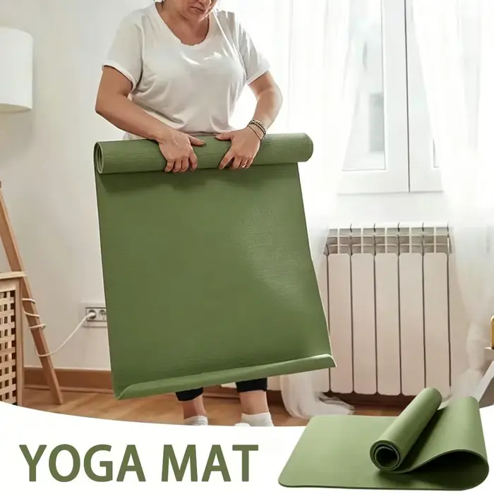 Tapis de fitness antidérapant pour exercices de Pilates, de musculation, de sport, de gymnastique, équipement de fitness