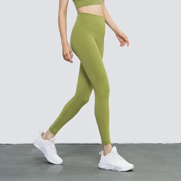 Leggings de yoga pour femmes, pantalon de sport, athlétique, serré, doux, taille haute, jogging, ent