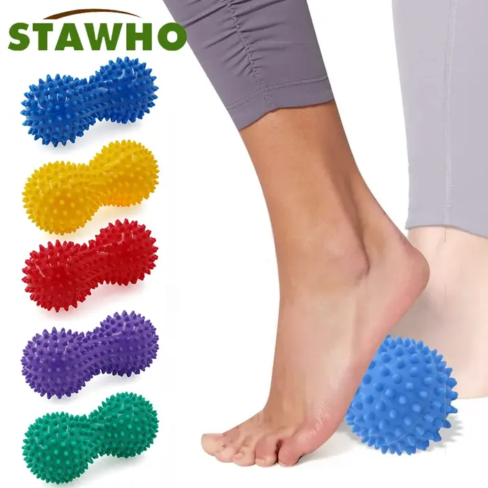 Fournitures de Yoga en PVC d'arachide avec épines