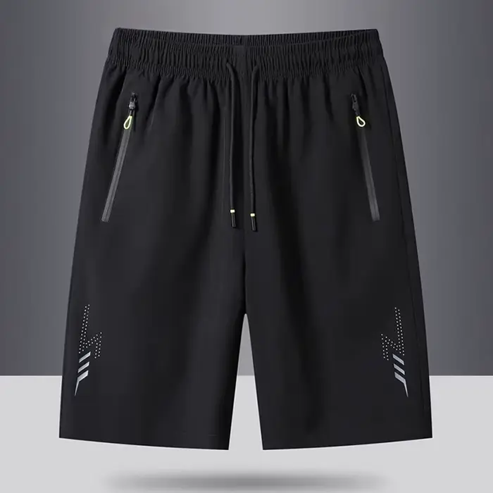 Shorts de sport d'été grande taille pour hommes – Tenue décontractée et confortable pour la course