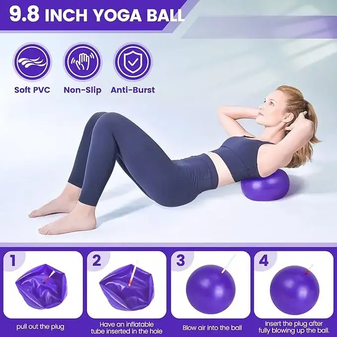 Ensemble de balles de Pilates
