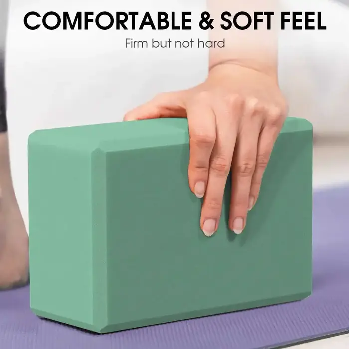 Blocs de gymnastique en brique de Yoga de qualité supérieure avec mousse EVA haute densité