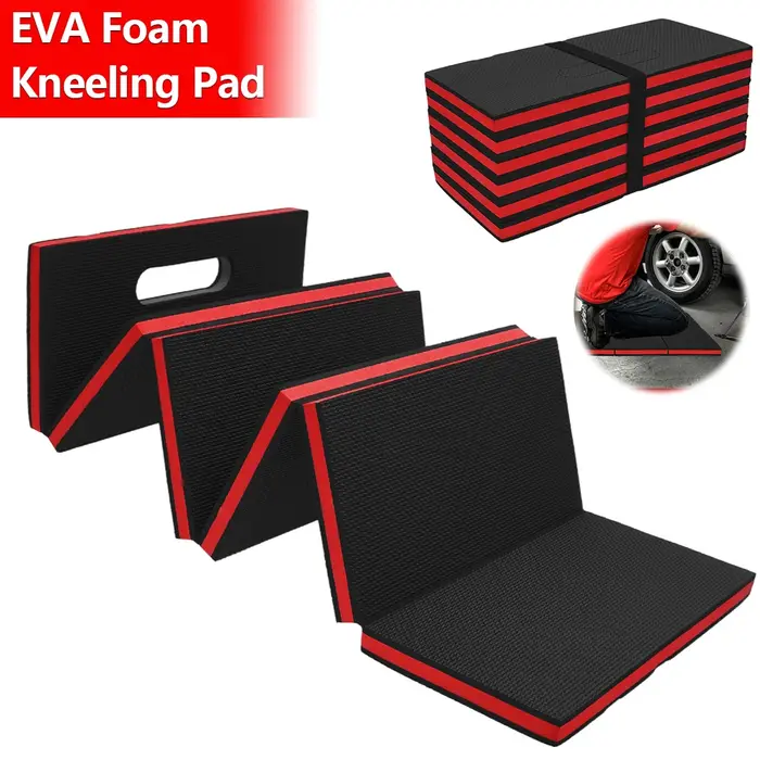 Tapis à genoux pliable en mousse EVA, pour Garage, mécanicien, travail, tapis épais imperméable, outil de protection pour le jardinage et la réparation automobile