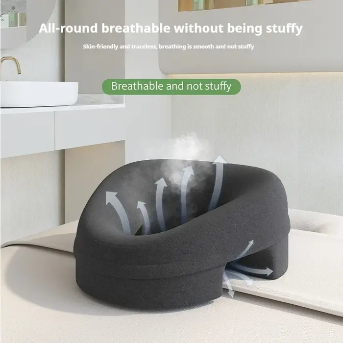 Coussin d'oreiller de Massage pour le visage et la poitrine, dédié au sein, détachable et lavable