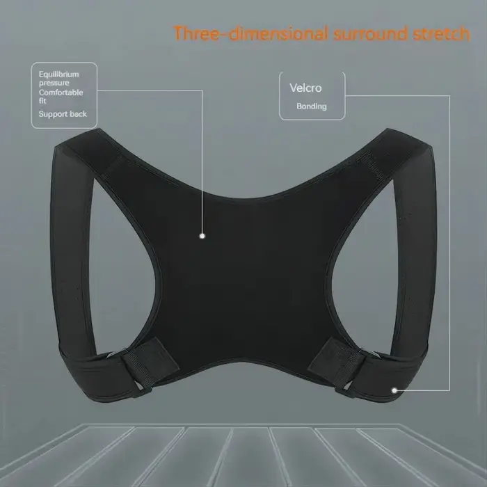Ceinture de soutien de la posture pour un meilleur alignement – Support dorsal léger pour s'asseoir et debout