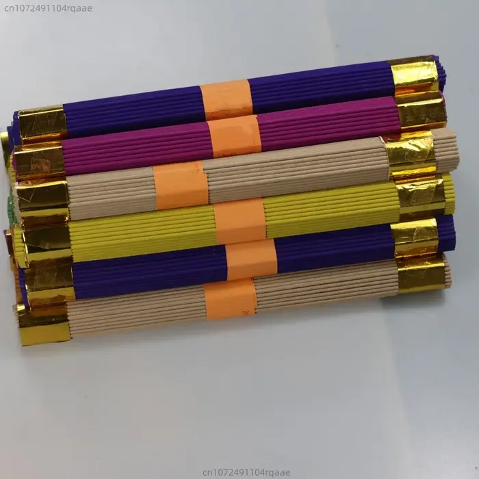 Bâtons d'encens tibétains bénis Mantra - Bois de santal naturel pour la méditation