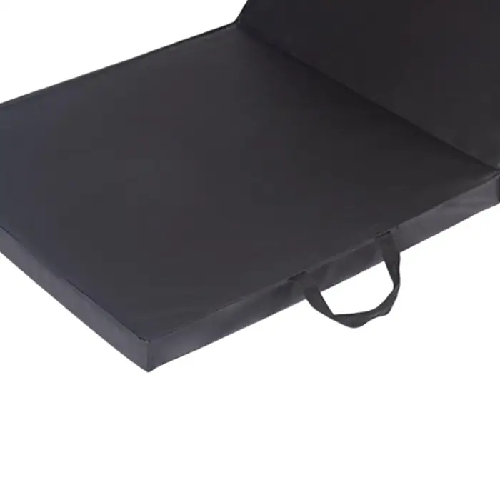 Tapis d'exercice pliable en trois parties, coussin épais pour salle de sport à domicile, idéal pour l'équilibre, les étirements, la gymnastique, l'extérieur, l'intérieur et le MMA.
