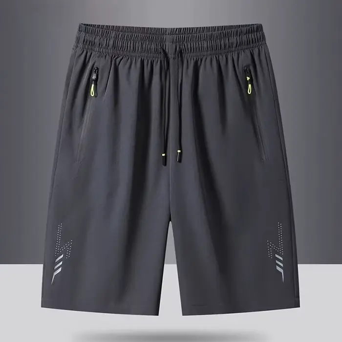 Shorts de sport d'été grande taille pour hommes – Tenue décontractée et confortable pour la course