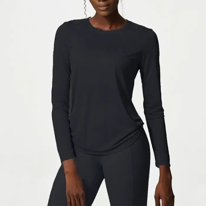 Chemise de Yoga à manches longues pour femmes