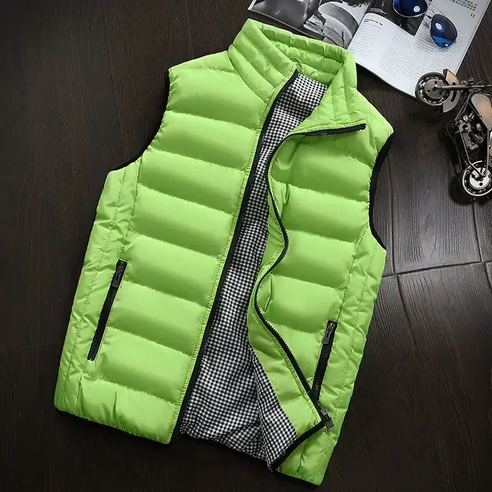 Marque vêtements coton rembourré grande taille hommes gilet