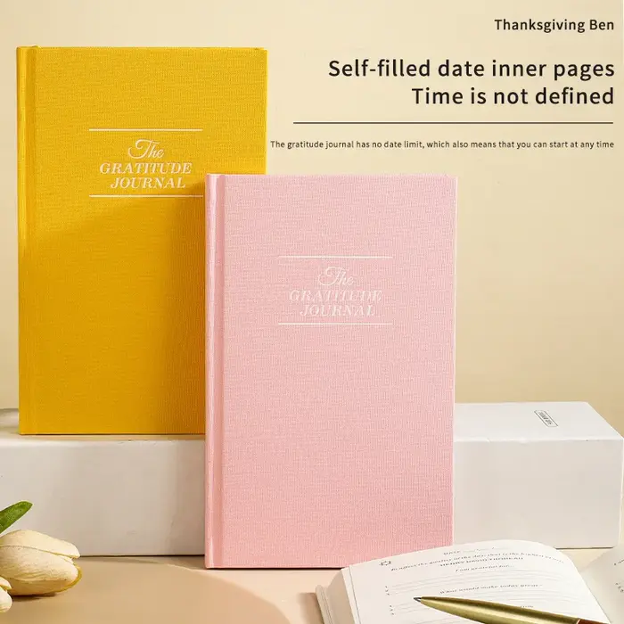 Carnet de gratitude premium – Lin de luxe