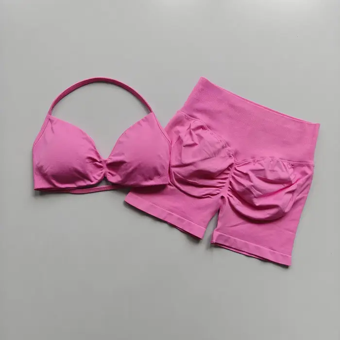 Ensemble de yoga taille haute pour femme