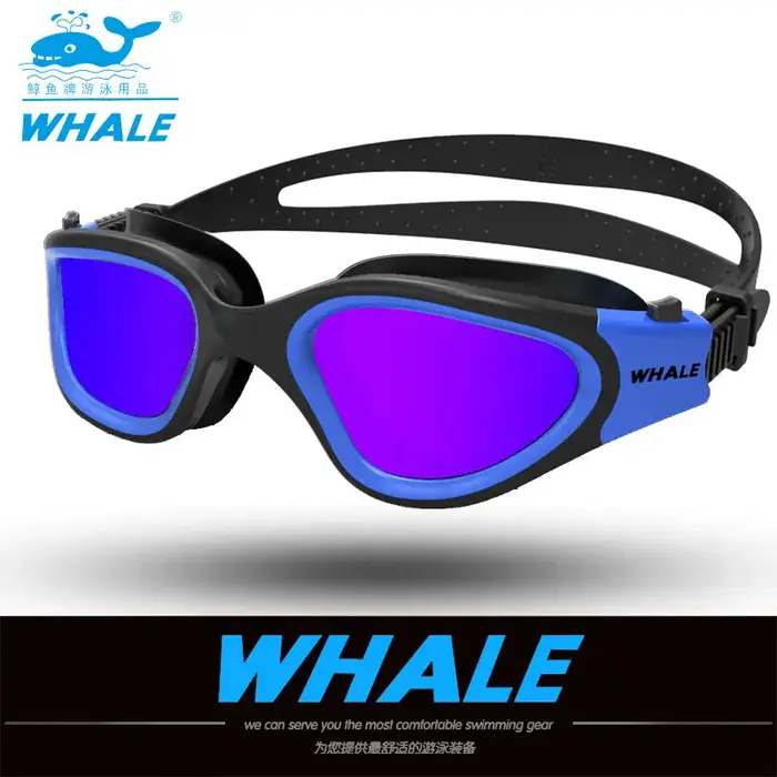 Professionnel adulte Anti-buée protection UV lentille hommes femmes lunettes de natation étanche réglable Silicone lunet