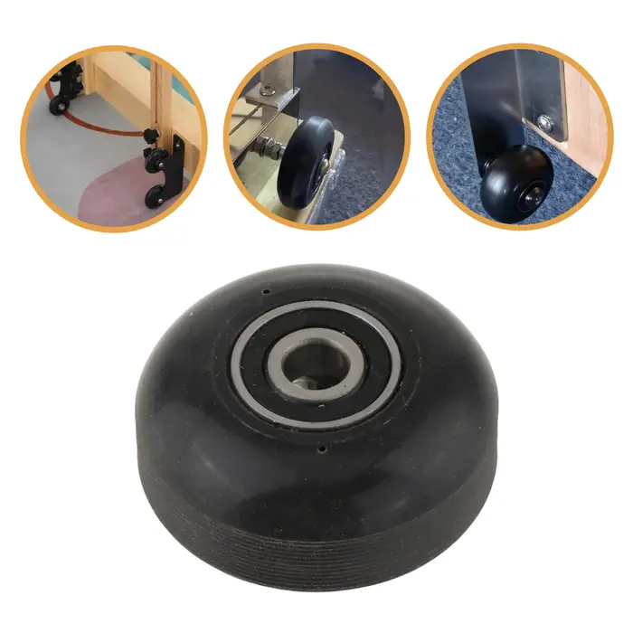 Roue de réformateur Pilates 48mm 58mm 70mm, Installation facile avec roulement, roue de lit Pilates, équipement de Fitness, accessoires, pièces de rechange