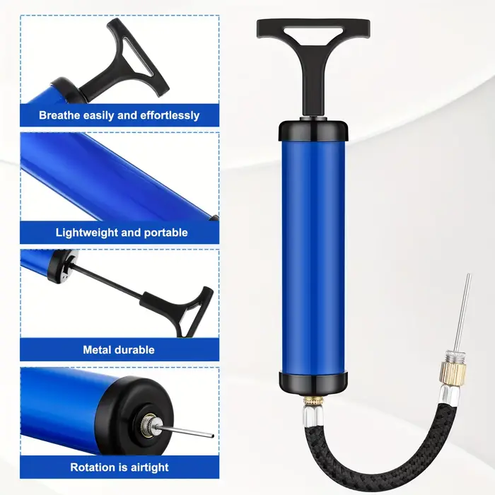 Pompe à balle multifonctionnelle Portable avec aiguille et buse