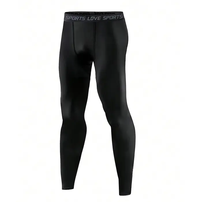 Collants de fitness de sport très extensibles pour hommes