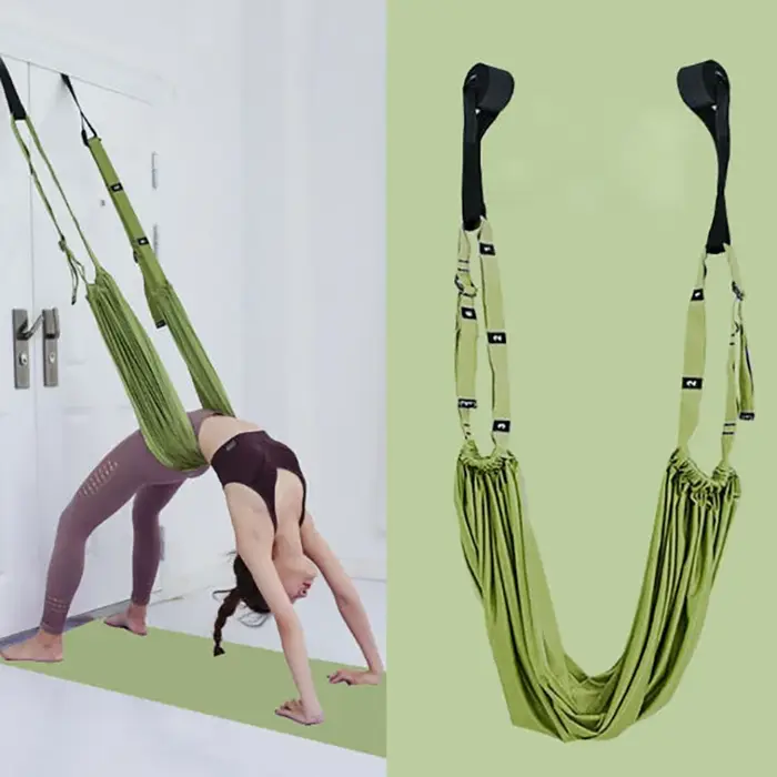 Hamac de yoga, Sangle de yoga à domicile
