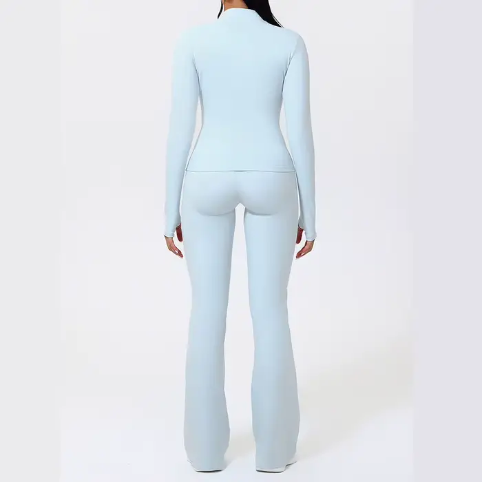 2 pièces costume de Yoga ensemble de sport vêtements de Yoga ensemble de gymnastique femmes survêtem