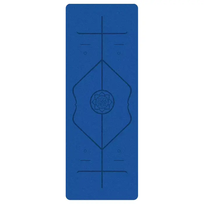 Tapis de yoga simple/double couleur Tapis d'exercice de fitness écologique