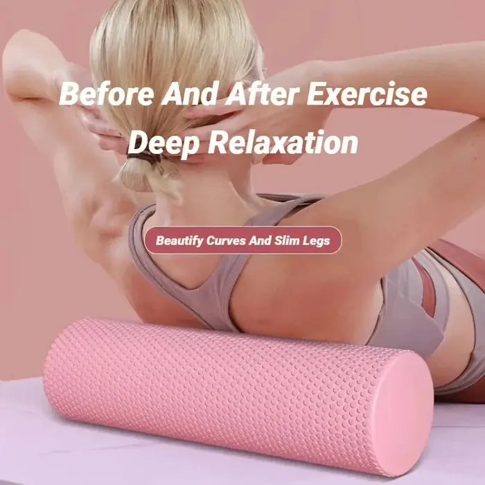 Rouleau de yoga hexagonal en mousse EVA