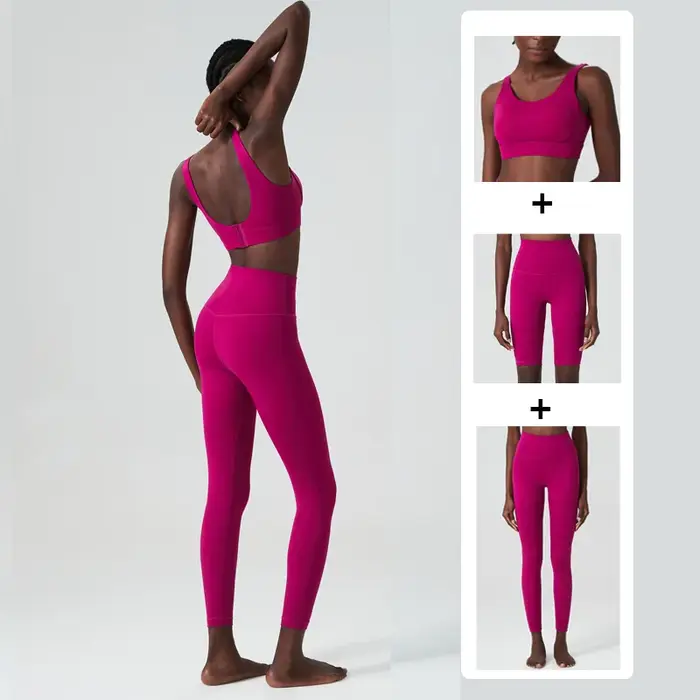 Ensemble de Yoga et Fitness pour femmes