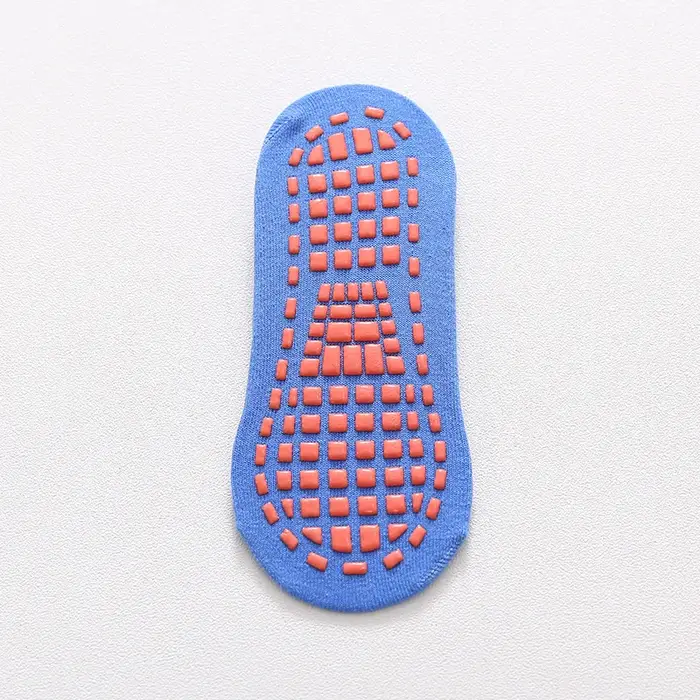 1 paire de chaussettes de Yoga Pilates antidérapantes, chaussettes de Yoga pour femmes et hommes ave