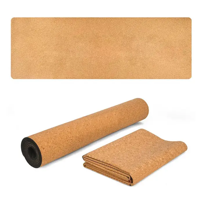 Tapis de Yoga TPE en liège naturel