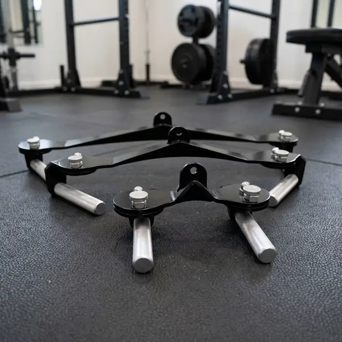 Poignée de traction réglable pour poulie de gym