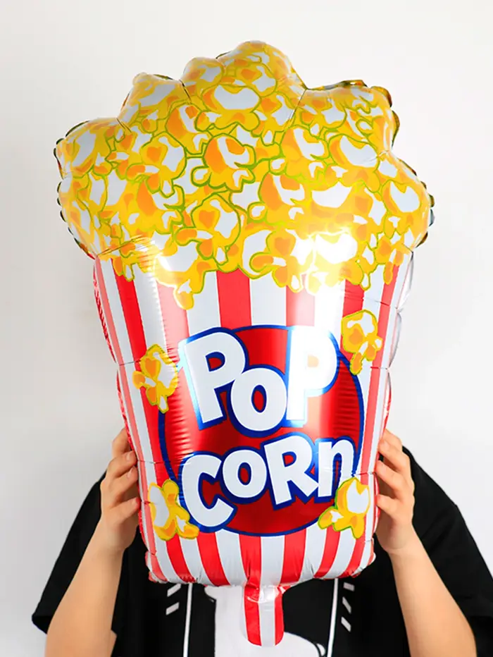 Ballons pop-corn 3/6 pièces