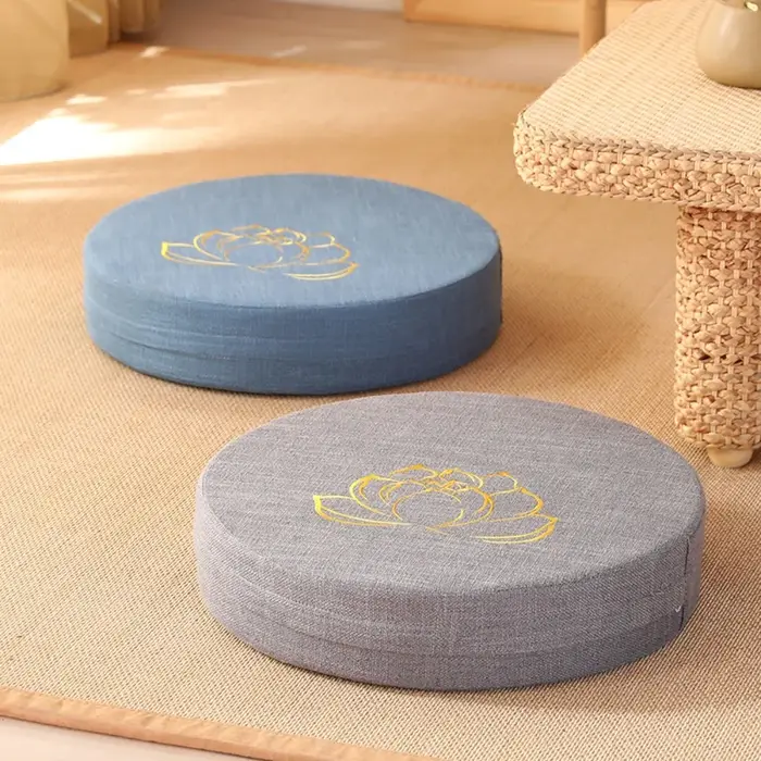 Coussin de méditation de Yoga de style japonais