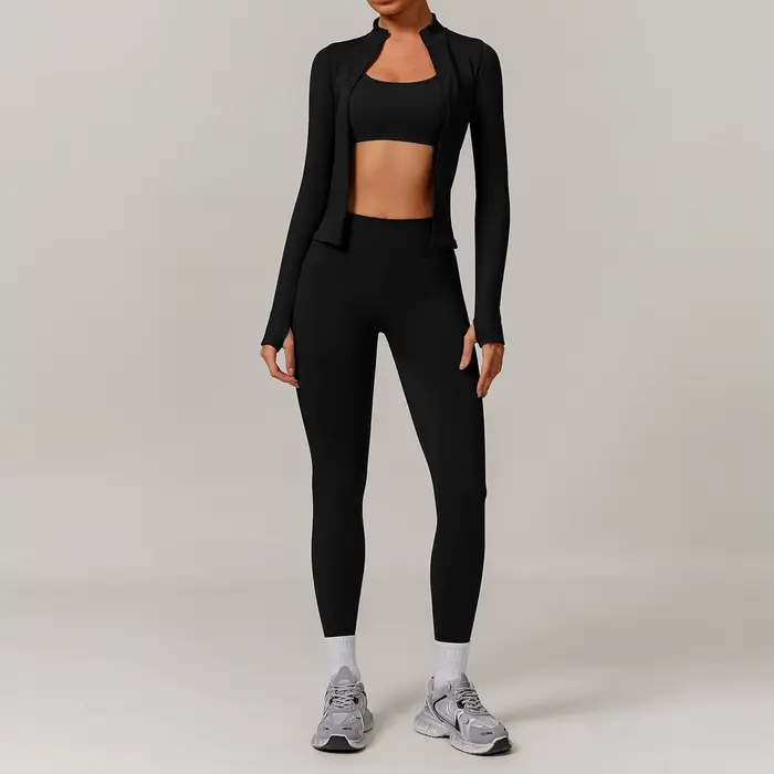 Ensemble de Yoga pour femmes, vêtements d'entraînement sans couture, vêtements de sport, Fitness, ma