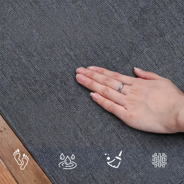 Tapis de gym insonorisant extra large de 6 mm d'épaisseur