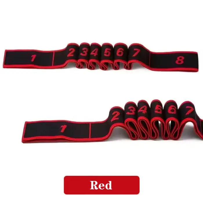Yoga tirer sangle ceinture Polyester Latex élastique danse latine étirement bande boucle Yoga Pilate