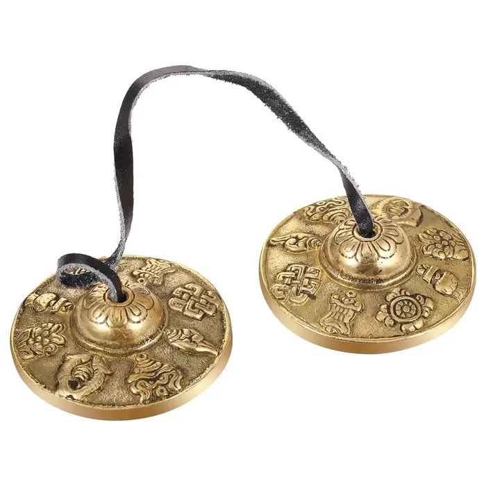 Cymbales tibétaines Tingsha 2 pièces