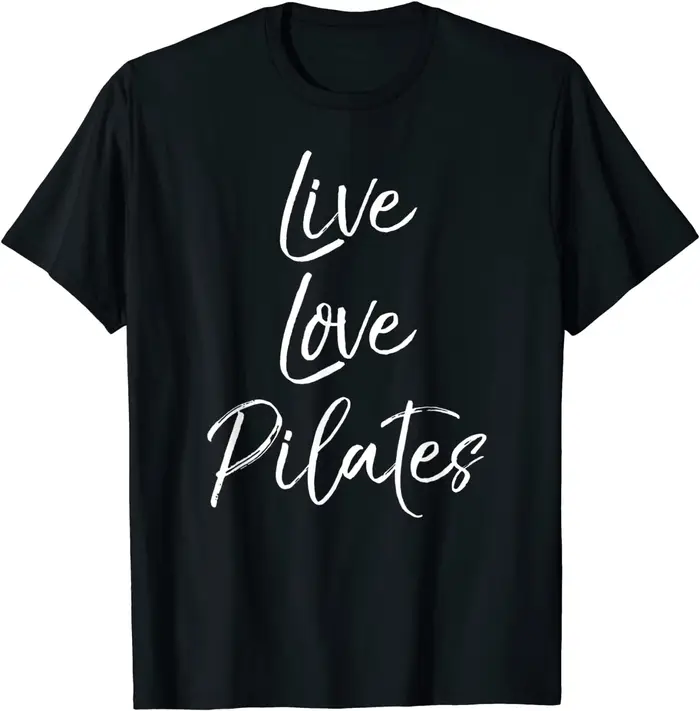 T-shirt d'entraînement drôle de Pilates pour femmes et hommes, Fitness, Instructeur, Gym